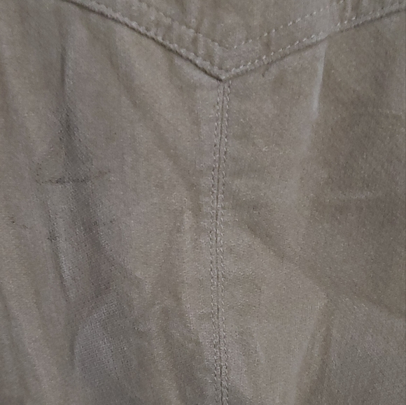 Abercrombie & Fitch tan faux fur unbutton coat - Picture 5 of 10